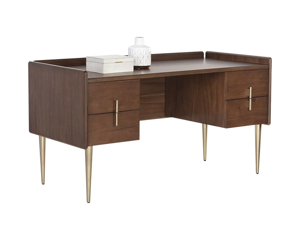 wood office desk