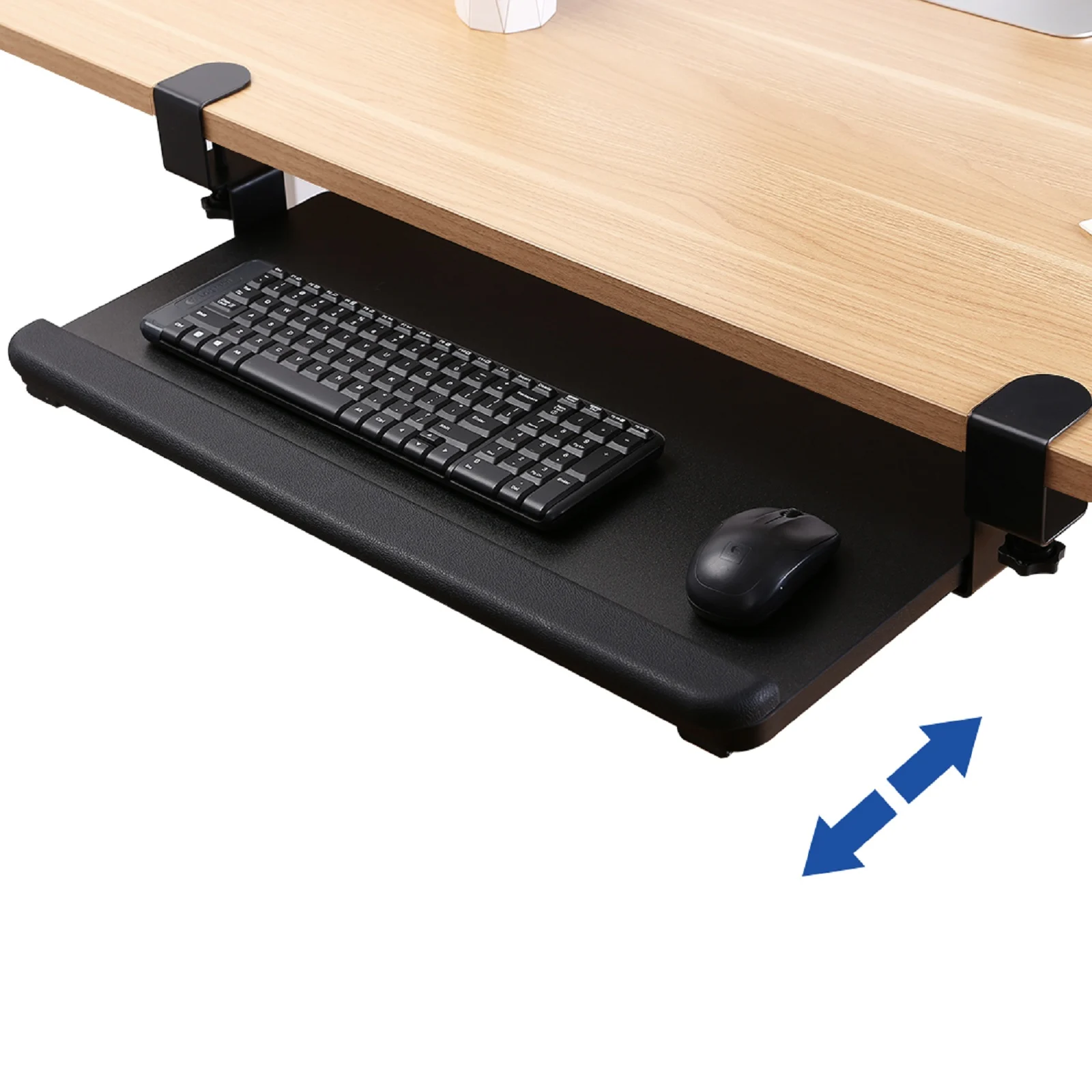 clamp on keyboard tray